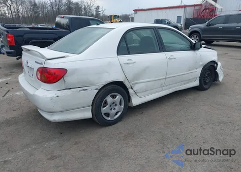 2005 Toyota Corolla S from USA, damaged, VIN 2T1BR32E85C390156